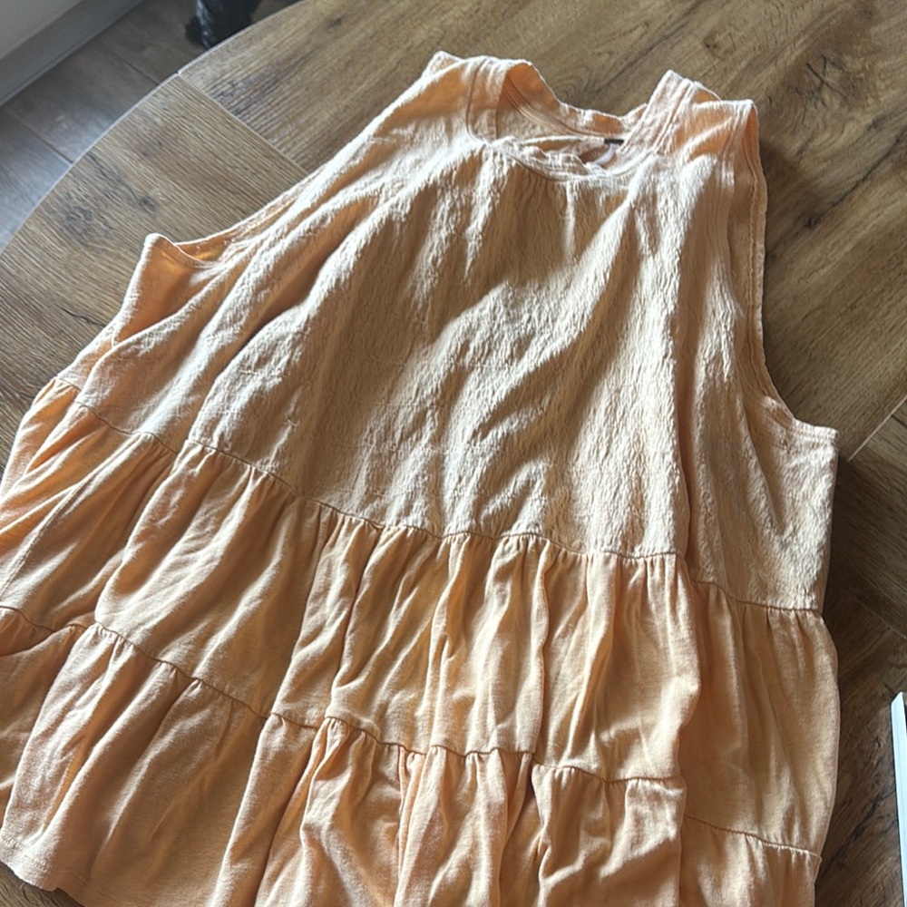 Free People Sleeveless Tiered Top